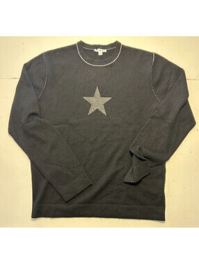 James Perse LIGHTWEIGHT CASHMERE CREW Sweater  Star - Size 3/ L
